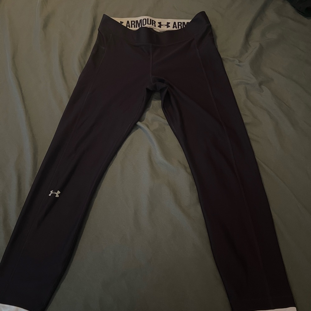 Under Armour purple leggings